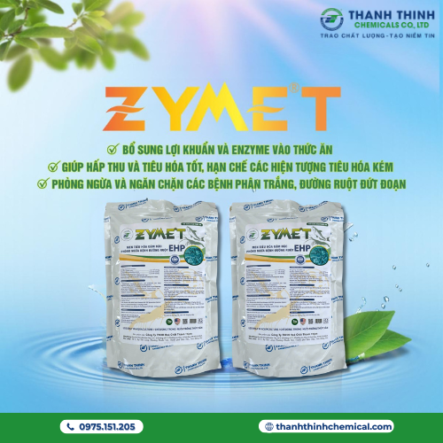 ZYME®T (1 kg/gói) - Bổ sung lợi enzym vào thức ăn giúp hấp thu và tiêu hóa tốt, Phòng ngừa và ngăn chặn các bệnh đường ruột ở tôm cá