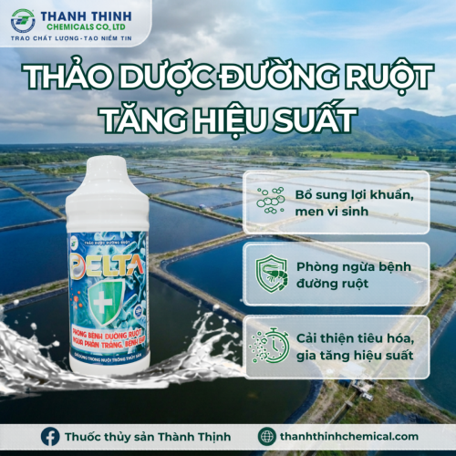 DELTA - Thảo dược phòng bệnh đường ruột, ngăn ngừa bệnh phân trắng